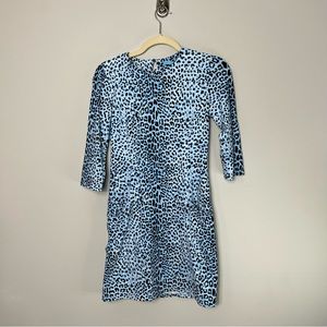 J. McLaughlin Cheetah Leopard Print Catalina Cloth Dress *116